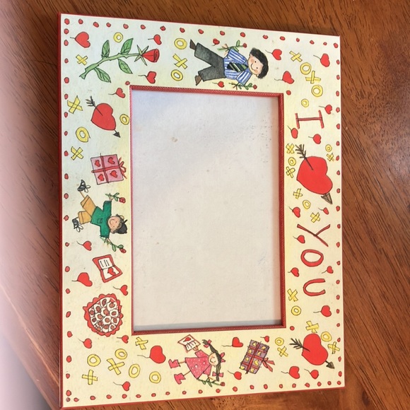 Sweet set of 3 “I love you” picture frames, very good condition! - Picture 8 of 15
